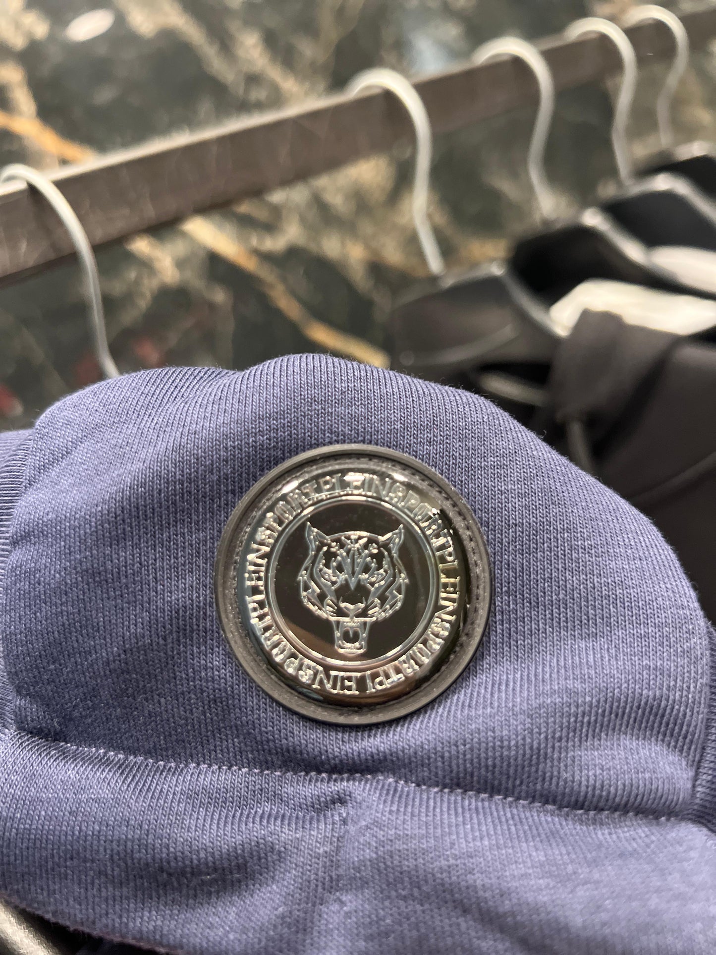 Plein Sport - Felpa Maxi Logo Blue | Christian Store