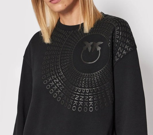 PINKO – Felpa ABETONE Black | Christian Store