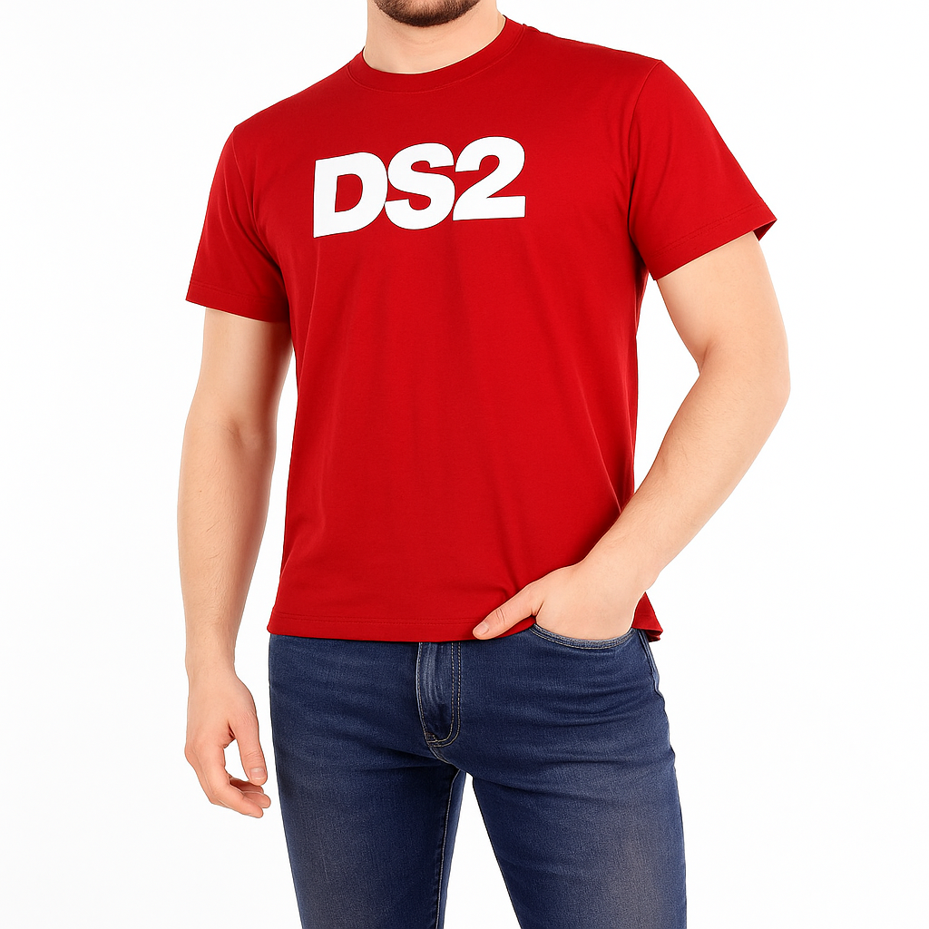DS2 - Maglia Red Stampa Petto | Christian Store