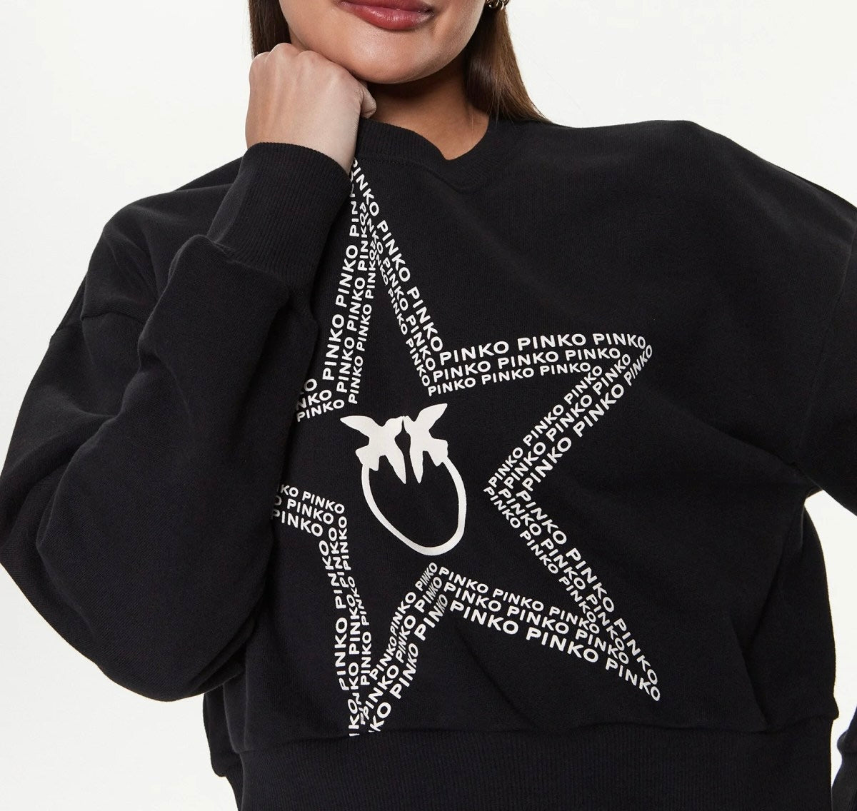 PINKO – Felpa Logo Stella | Christian Store