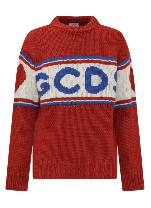 GCDS - Maglione Rosso | Christian Store
