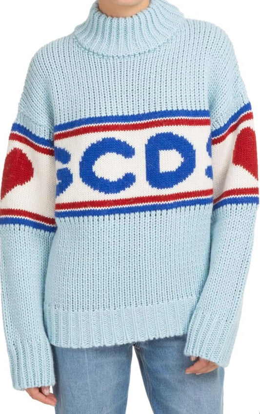 GCDS - Maglione Azzurro | Christian Store