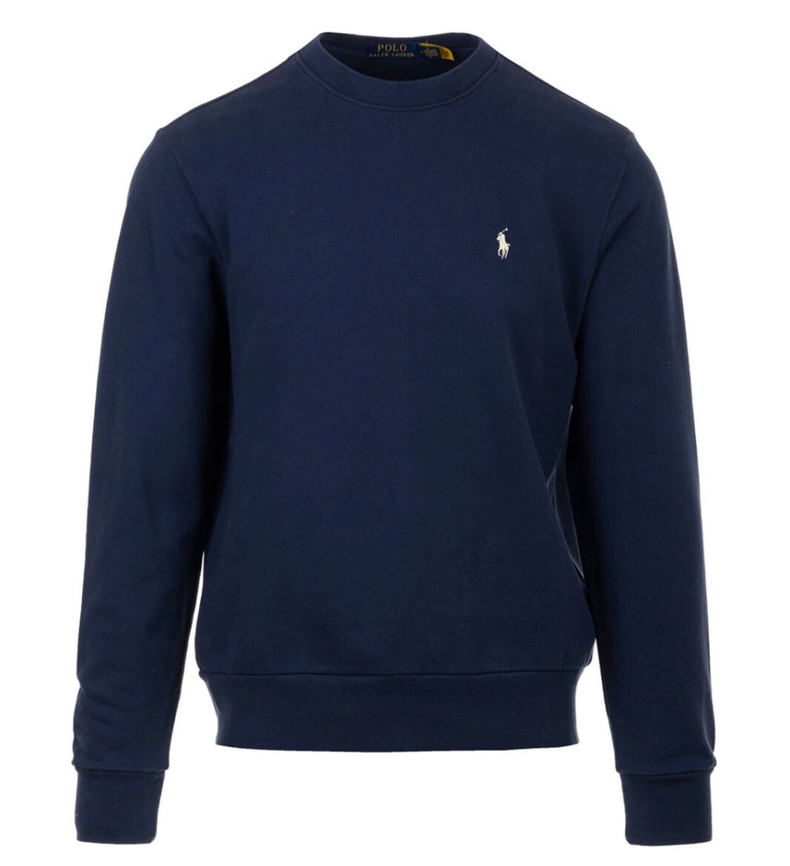 Polo Ralph Lauren - Felpa girocollo blu logo lato cuore | Christian store