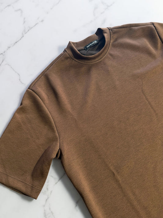 Made in Italy - T-Shirt brown morbida | Christian Store