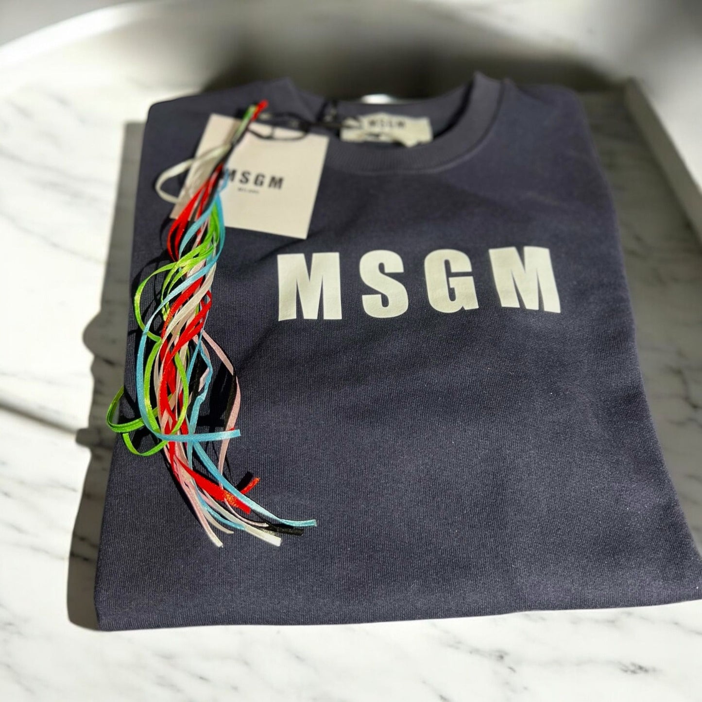 MSGM - Felpa Logo Donna Stampato | Christian Store