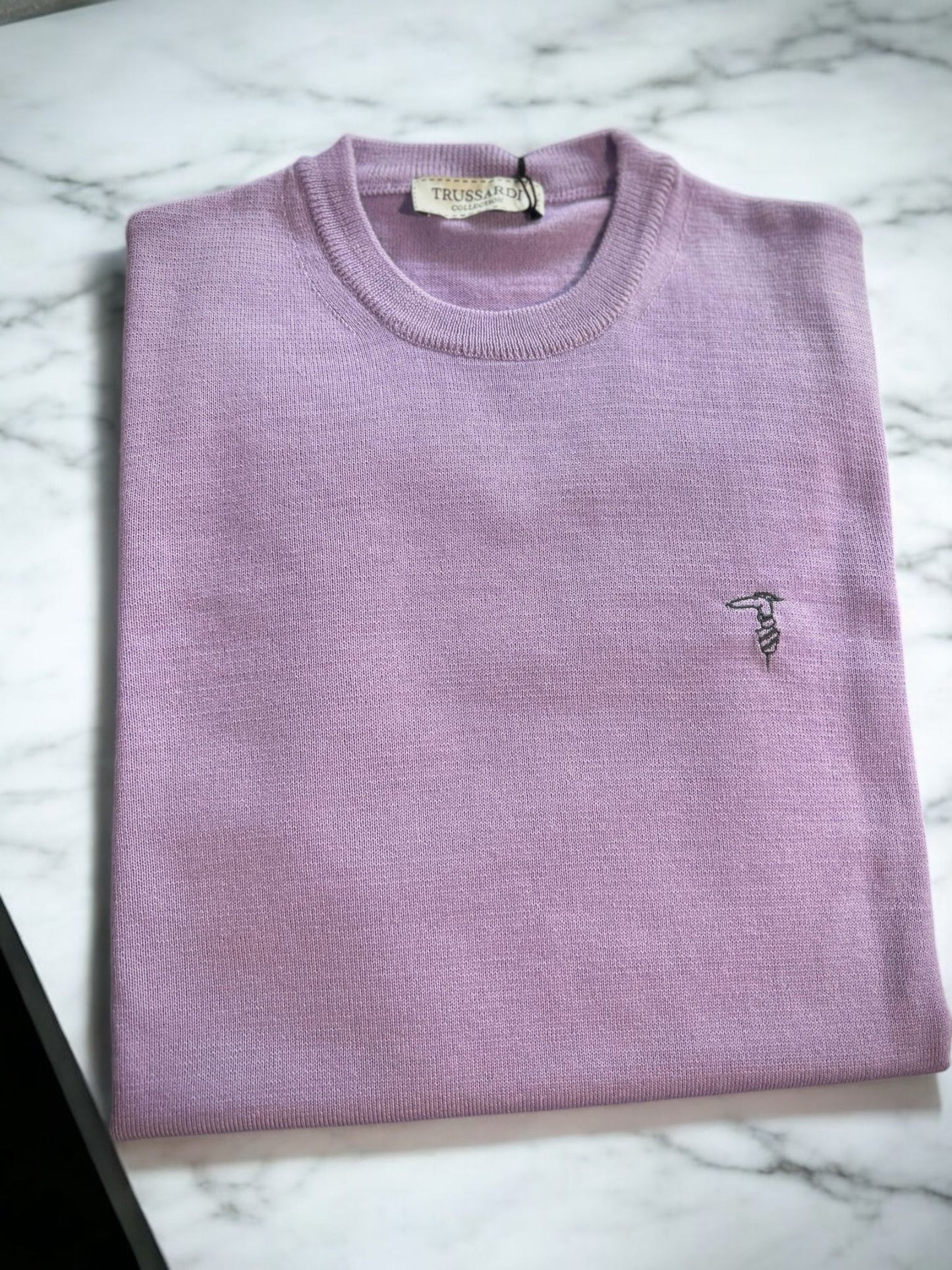 Trussardi - Maglione Lana Lilla | Christian Store