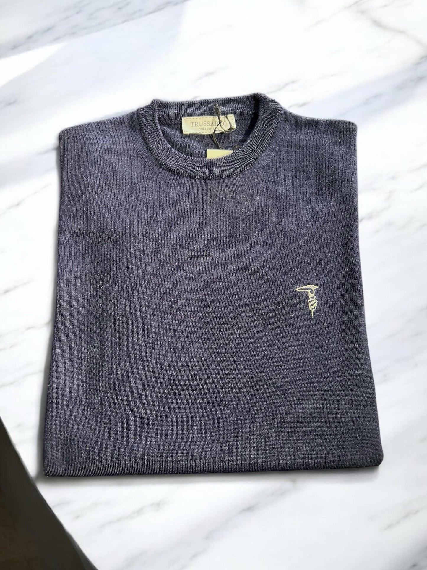 Trussardi - Maglione Lana Grigio | Christian Store