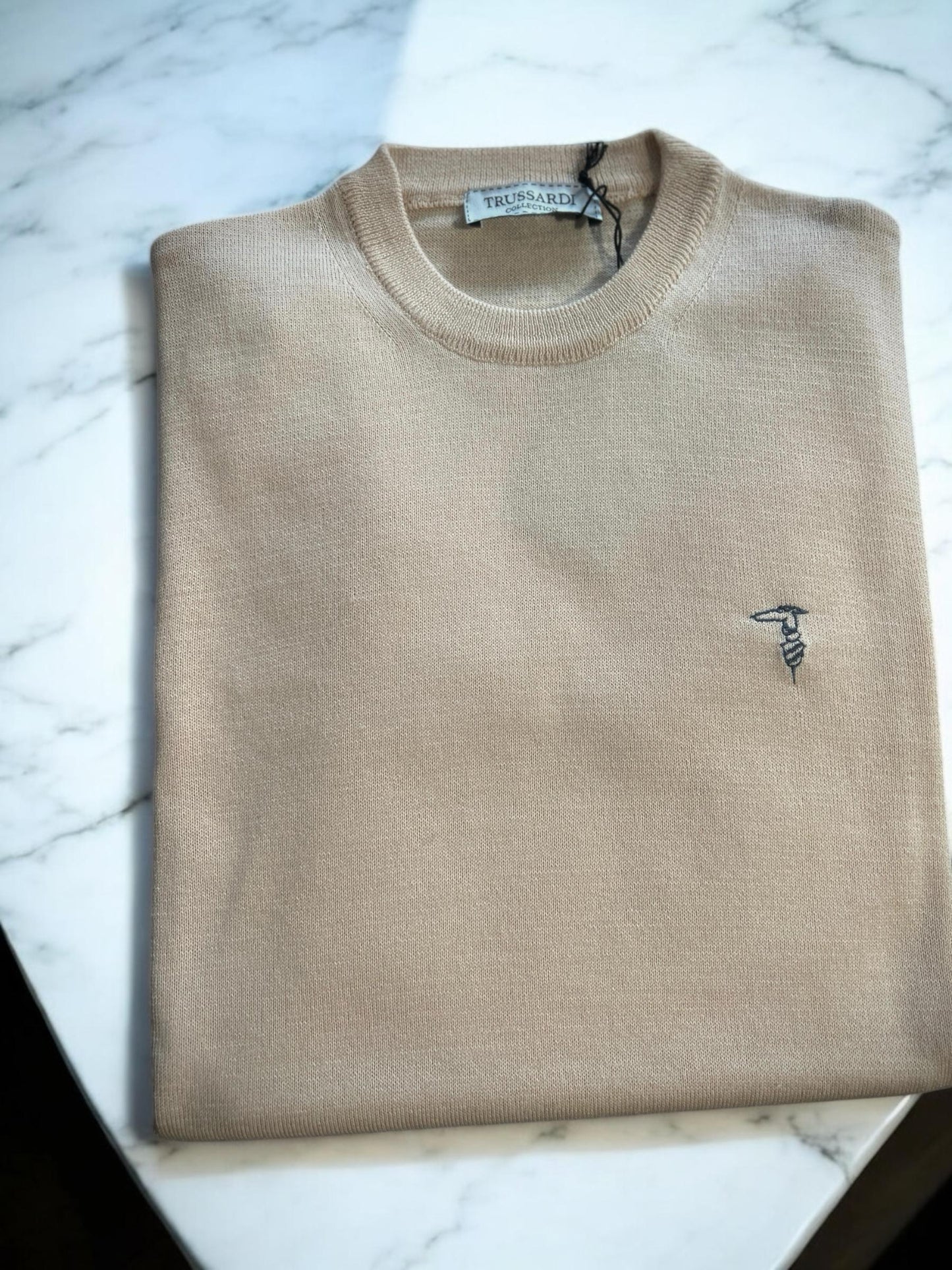 Trussardi - Maglione Lana Sabbia | Christian Store