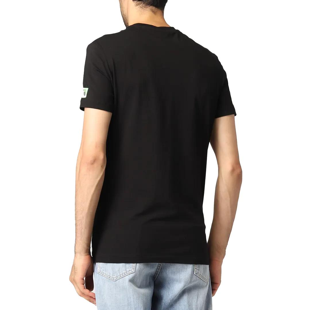 Dsquared2 - T-shirt ICON Nera Verde | Christian Store