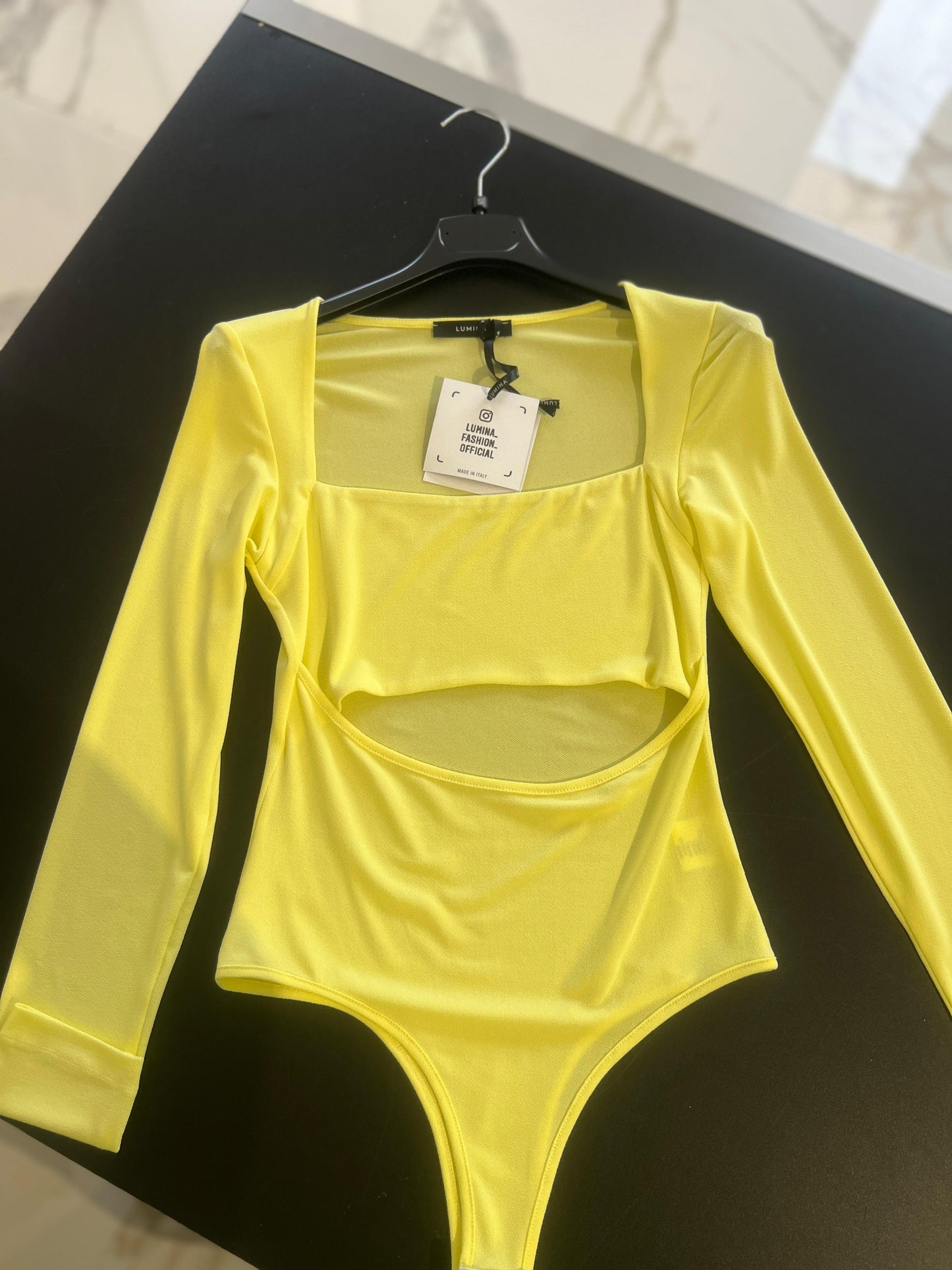 Lumina - Body Giallo Cut-Out | Christian Store