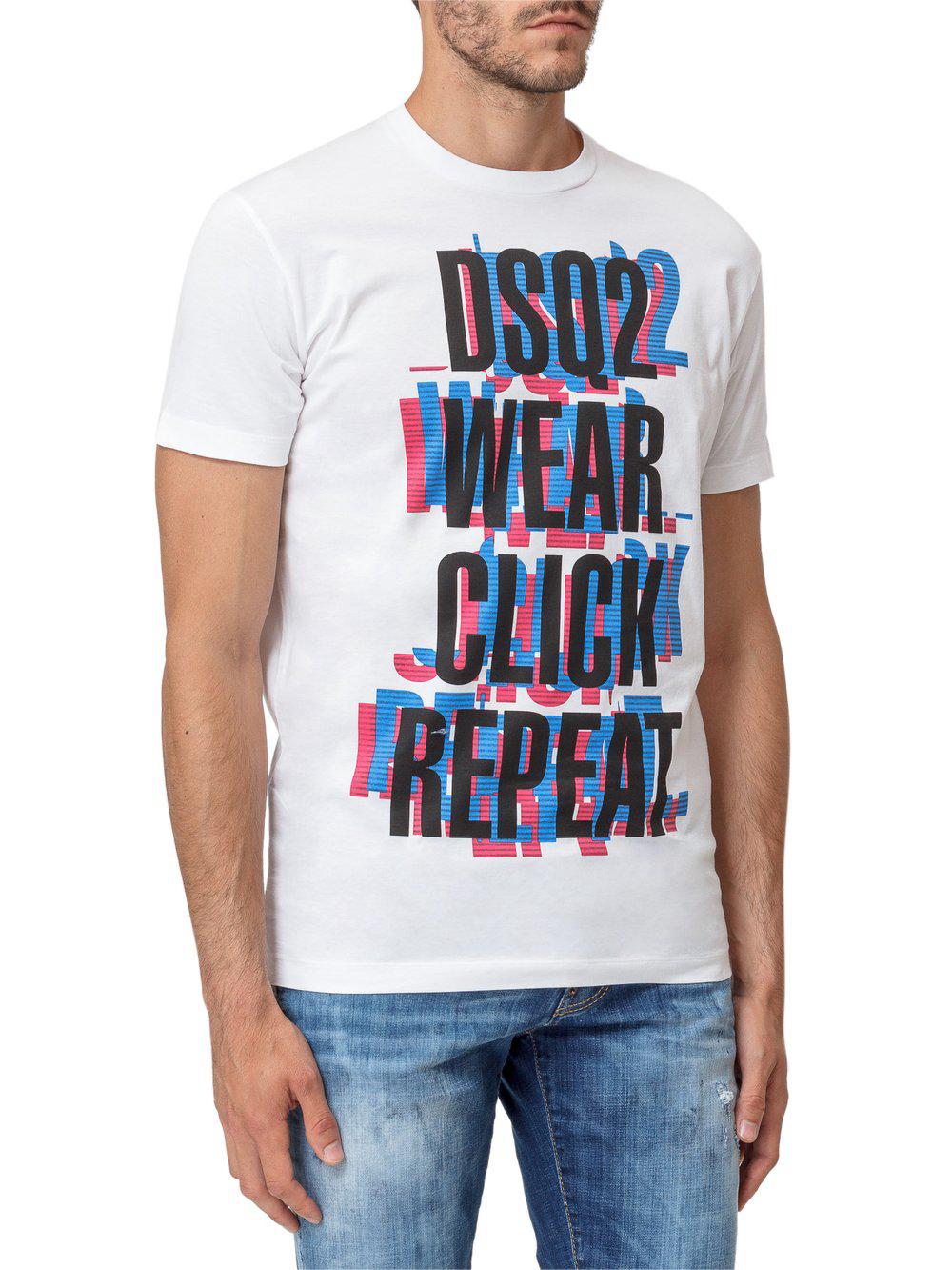 Dsquared2 - T-Shirt DSQ2 Wear Click Repeat | Christian Store