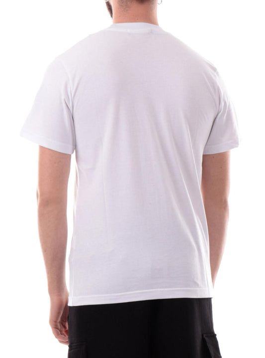 DS2 - Maglia White Stampa Collo | Christian Store