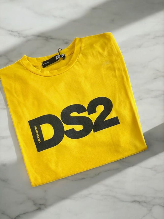 DS2 - Maglia Yellow Stampa Petto | Christian Store