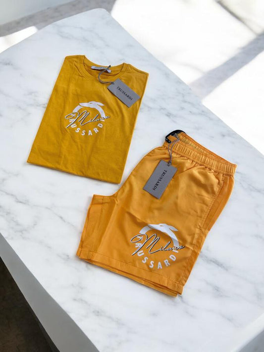 Trussardi - Maglia Gialla Logo | Christian Store