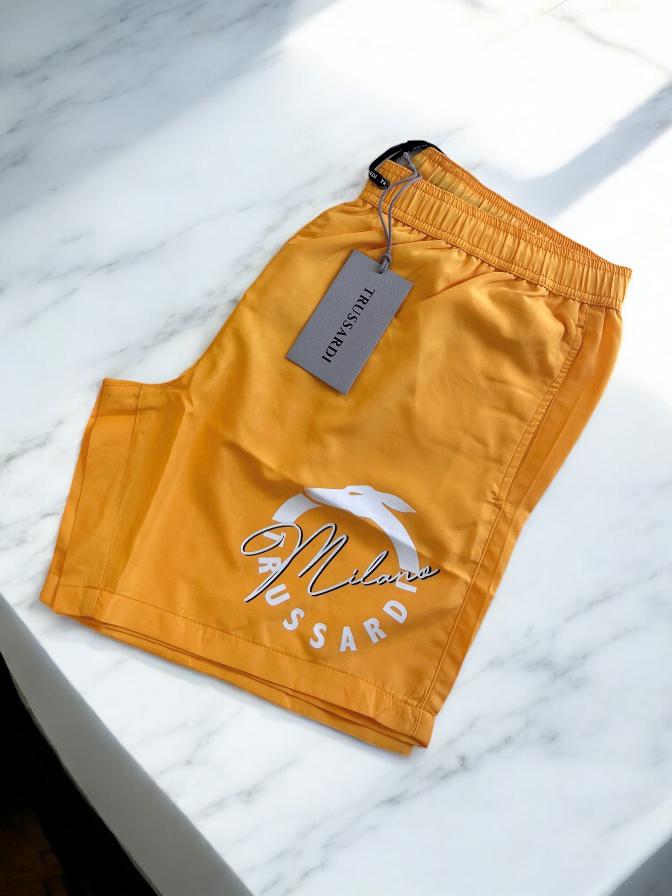 Trussardi - Costume Giallo Logo | Christian Store