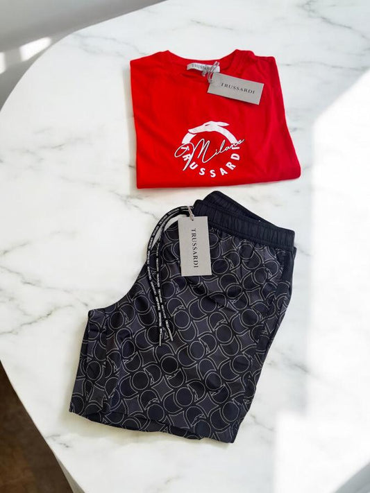 Trussardi - Maglia Rossa Logo | Christian Store