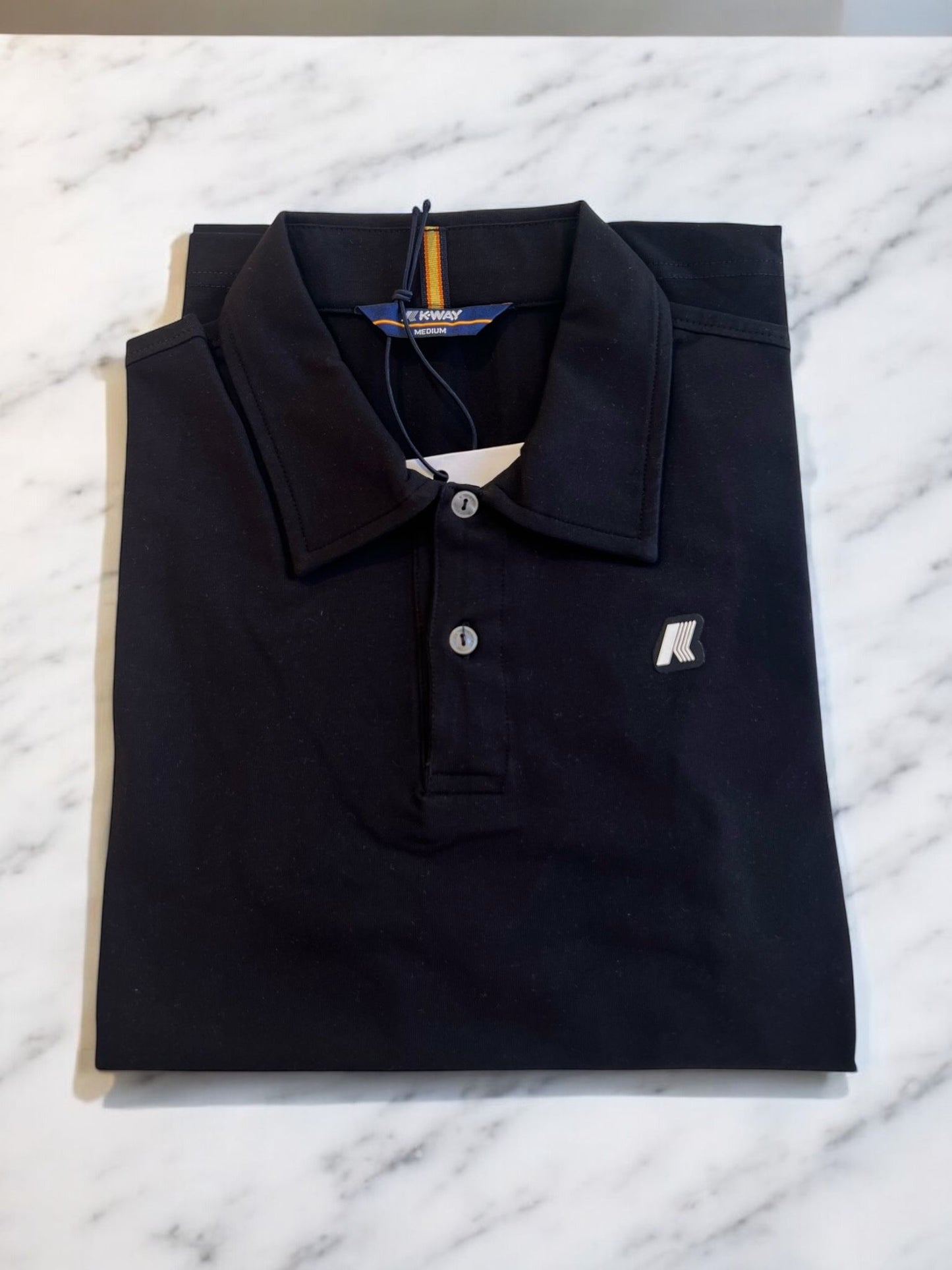 K-Way - Polo Black | Christian Store