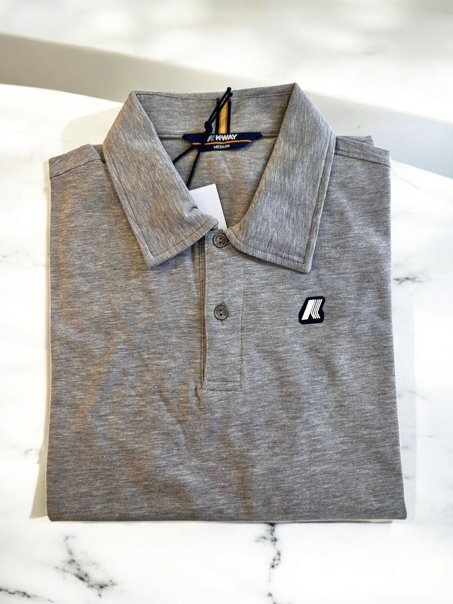 K-Way - Polo Grey | Christian Store