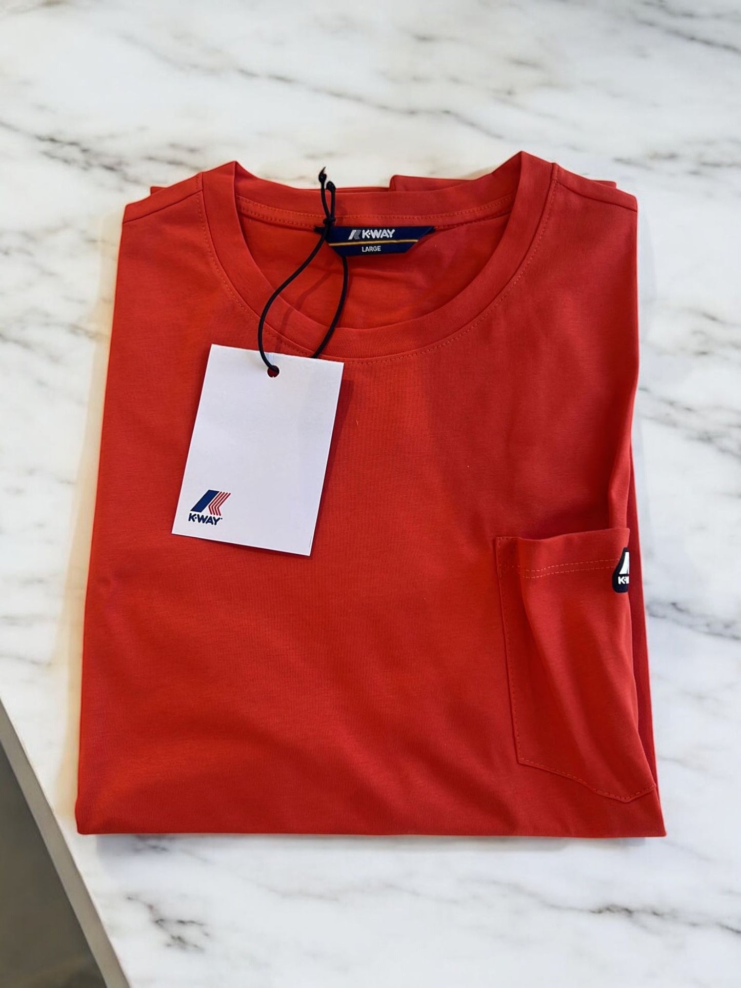 K-Way - T-Shirt Tasca Red | Christian Store