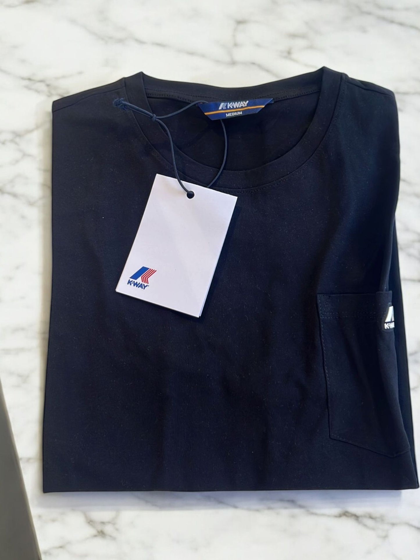 K-Way - T-Shirt Tasca Blue | Christian Store