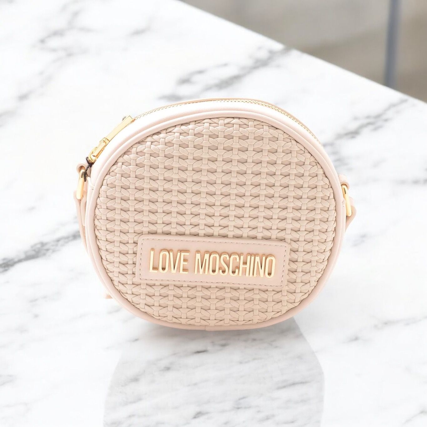 Love Moschino - Borsa Rotonda Raffinatezza Intrecciata | Christian Store