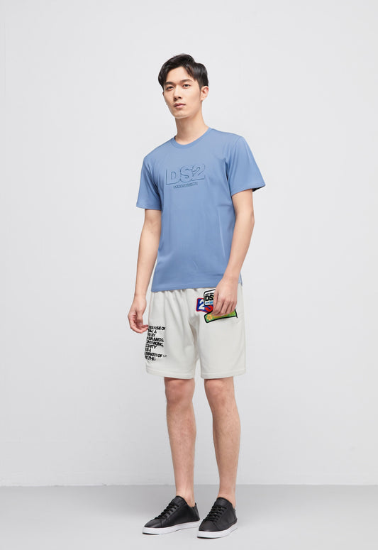 DS2 - Maglia Celeste Rilievo | Christian Store