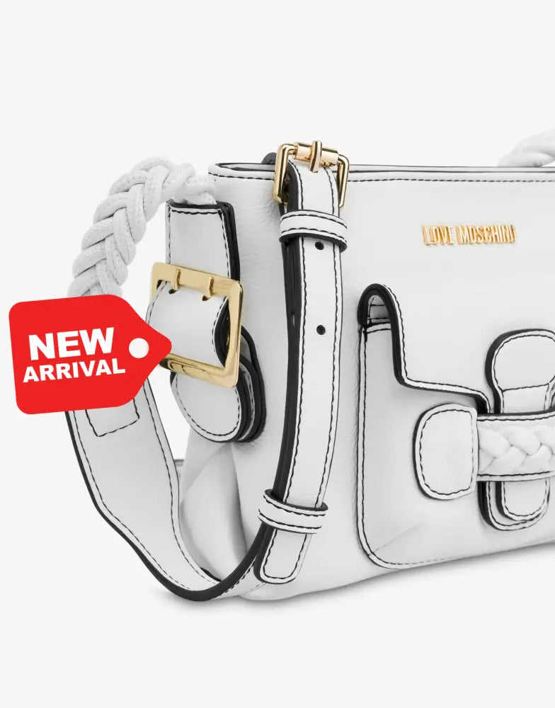 Love Moschino - Borsa Bianca Eleganza Casual Occasione