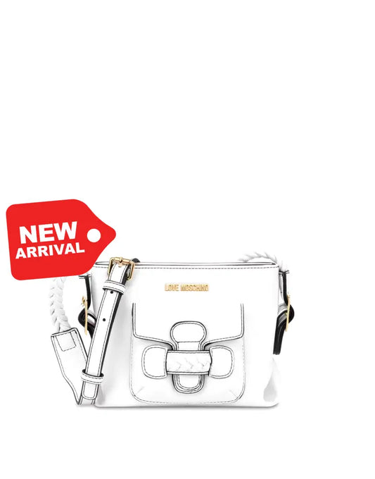Love Moschino - Borsa Bianca Eleganza Casual Occasione