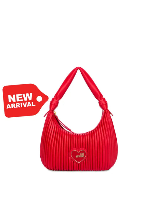 Love Moschino - Borsa Plissé Rosso
