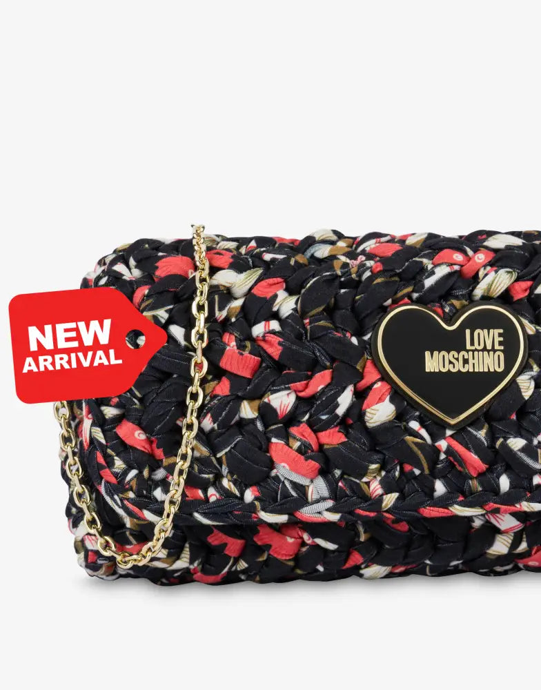 Love Moschino - Multicolour Crochet Clutch