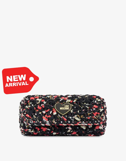 Love Moschino - Multicolour Crochet Clutch