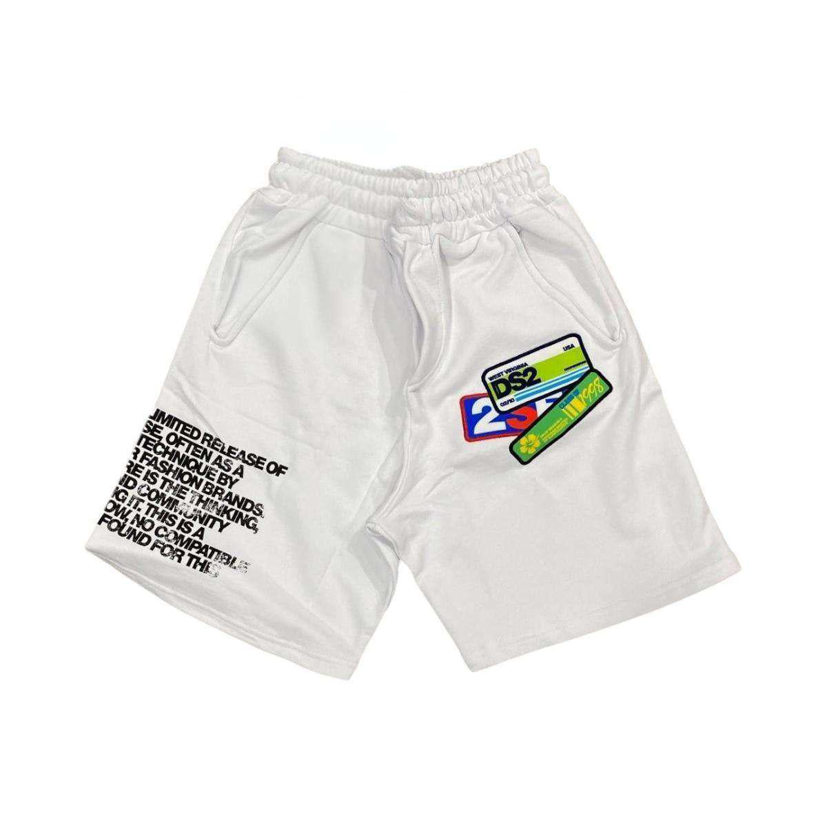 DS2 - Bermuda Stampato White | Christian Store