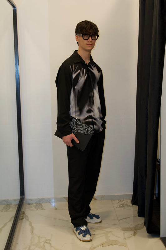 Camicia stampa artistica Dark Illusion | Christian Store