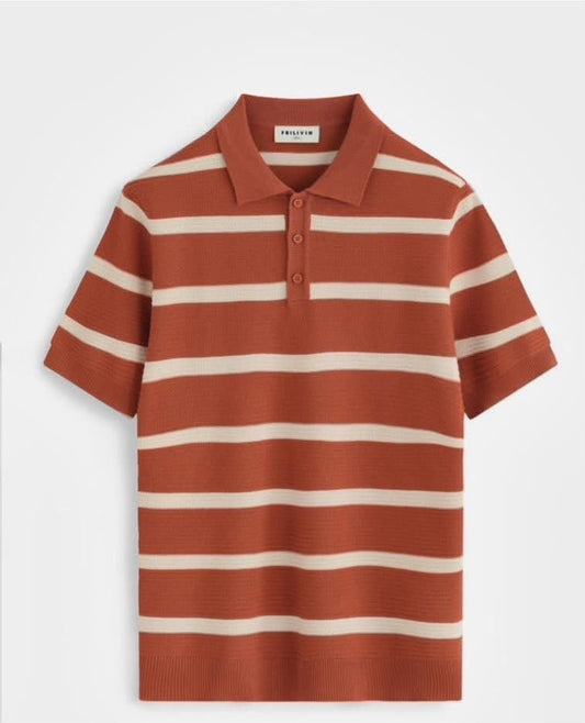 Polo leggera estiva uomo a righe | Christian Store