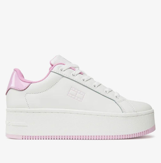Tommy Jeans - Sneakers rosa e bianche | Christian Store