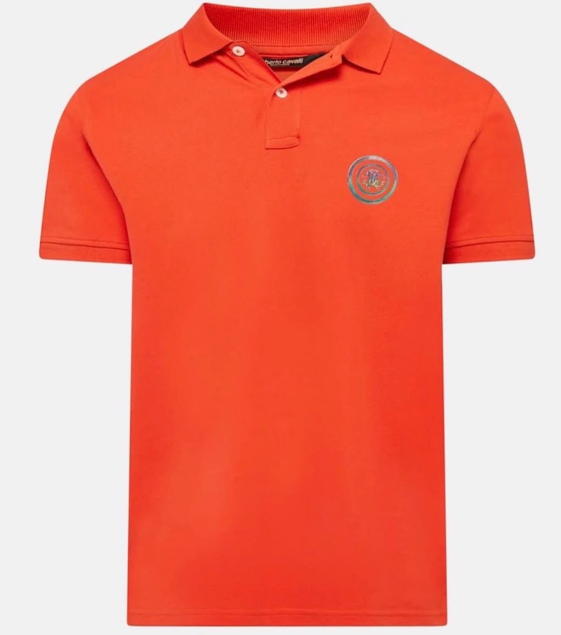 Roberto Cavalli Class - Polo uomo logo lato cuore | Christian Store