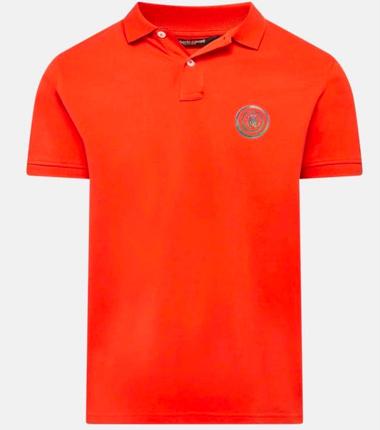 Roberto Cavalli Class - Polo uomo logo lato cuore | Christian Store