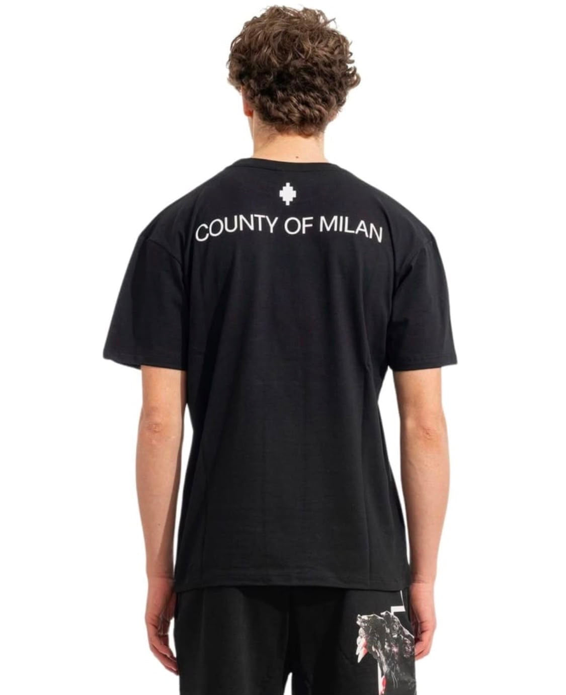 County of Milan by Marcelo Burlon - T-Shirt con stampa entrambi i lati | Christian Store