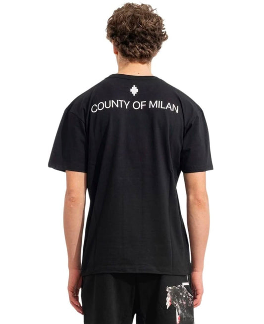 County of Milan by Marcelo Burlon - T-Shirt con stampa entrambi i lati | Christian Store