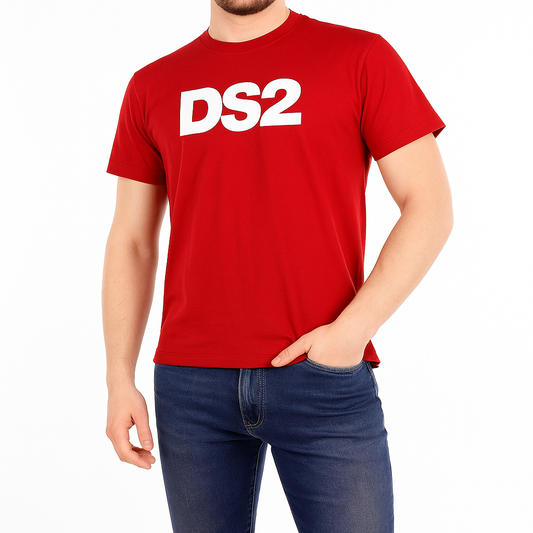 DS2 - Maglia Red Stampa Petto | Christian Store