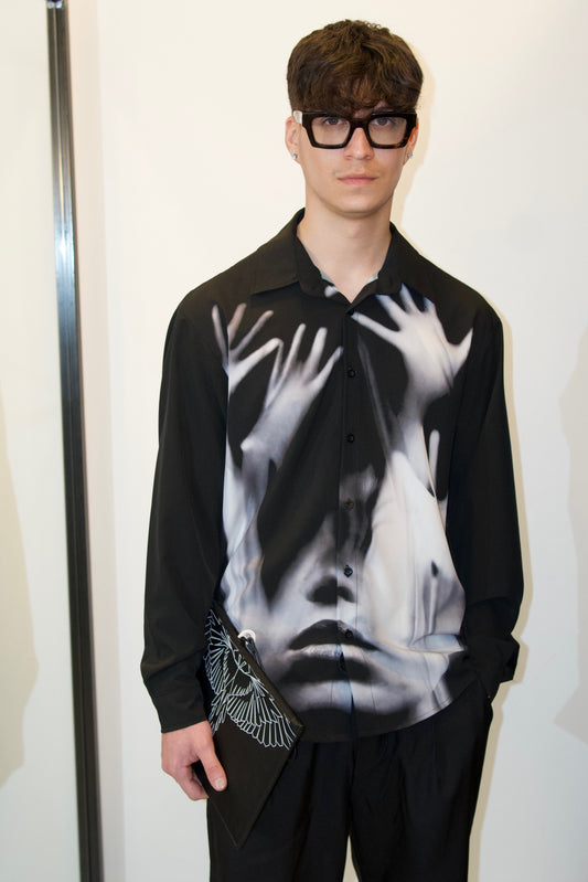 Camicia stampa artistica Dark Illusion | Christian Store