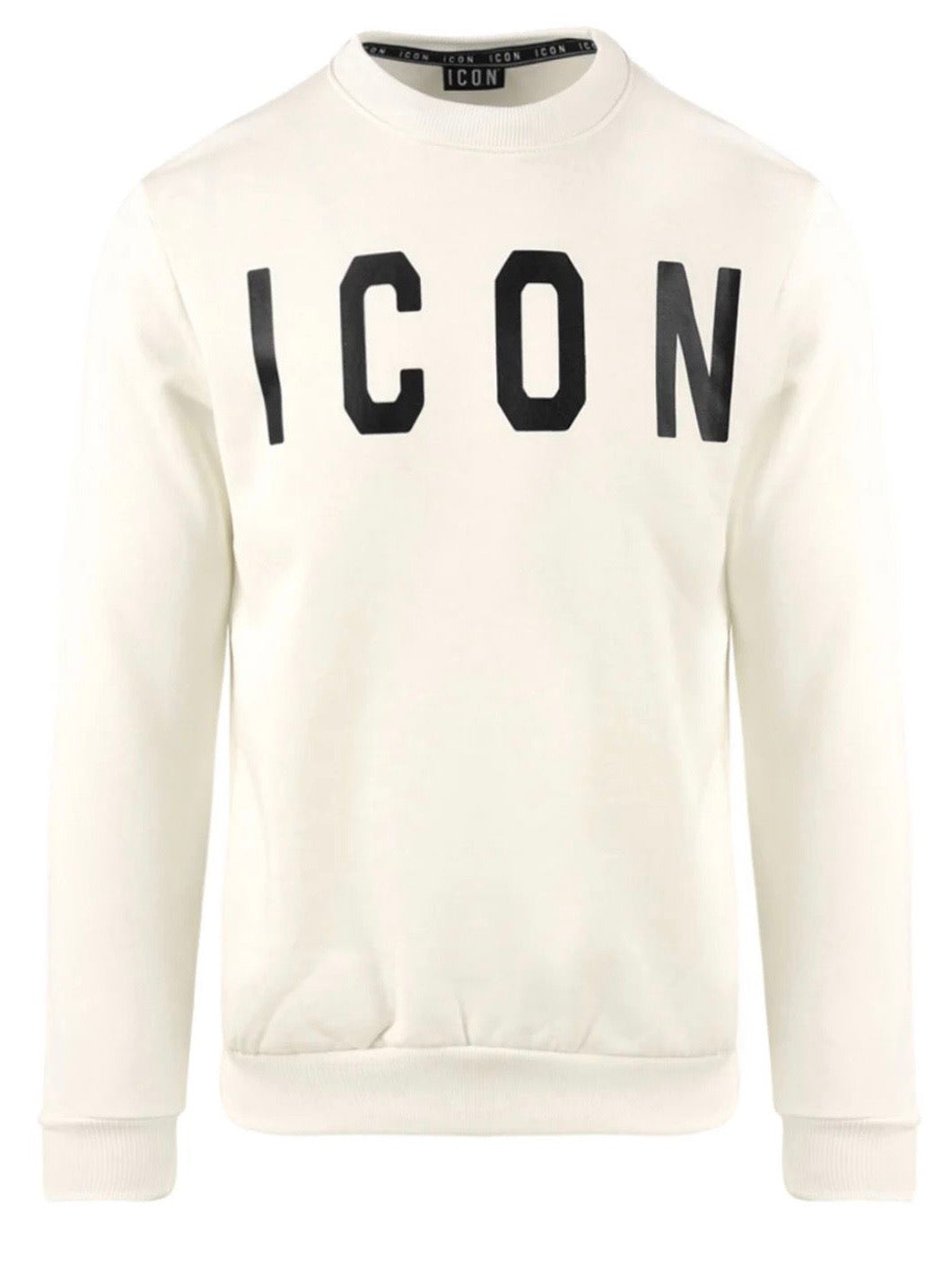 ICON - Felpa girocollo white | Christian Store