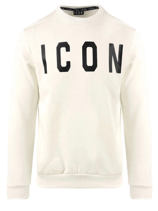 ICON - Felpa girocollo white | Christian Store