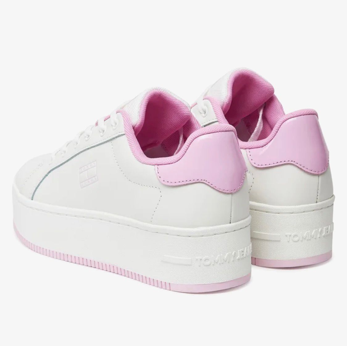 Tommy Jeans - Sneakers rosa e bianche | Christian Store