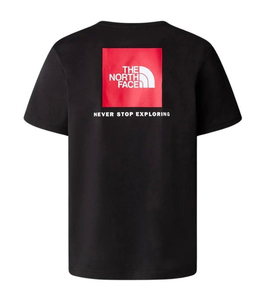 The North Face - T-Shirt girocollo maxi logo retro mini logo lato cuore | Christian Store