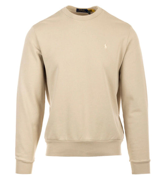 Polo Ralph Lauren - Felpa girocollo beige logo lato cuore | Christian store
