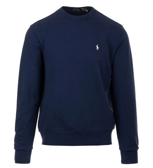 Polo Ralph Lauren - Felpa girocollo blu logo lato cuore | Christian store