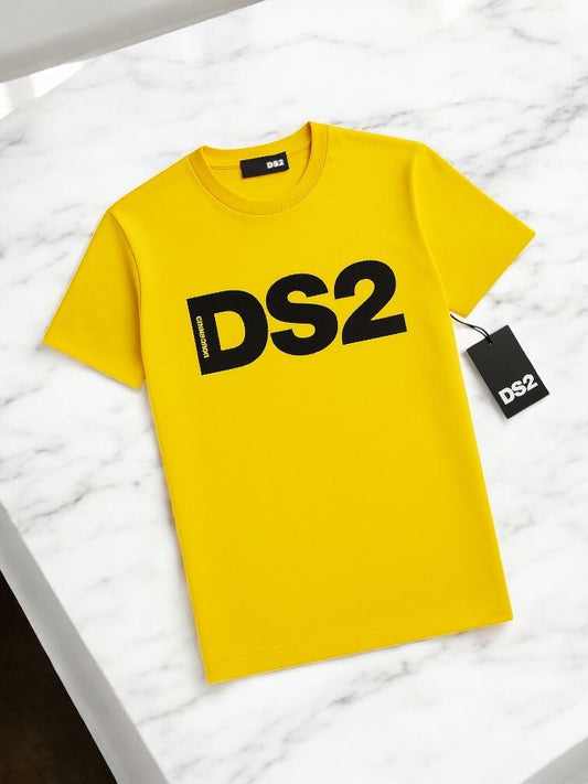 DS2 - Maglia Yellow Stampa Petto | Christian Store