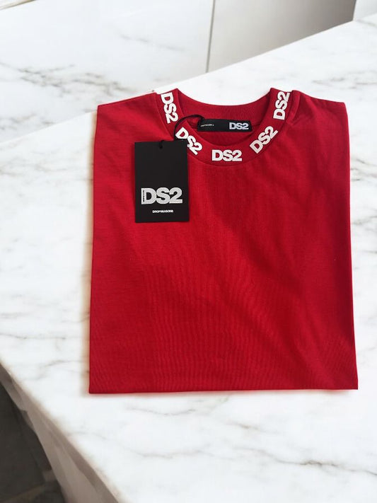 DS2 - Maglia Red Stampa Collo | Christian Store