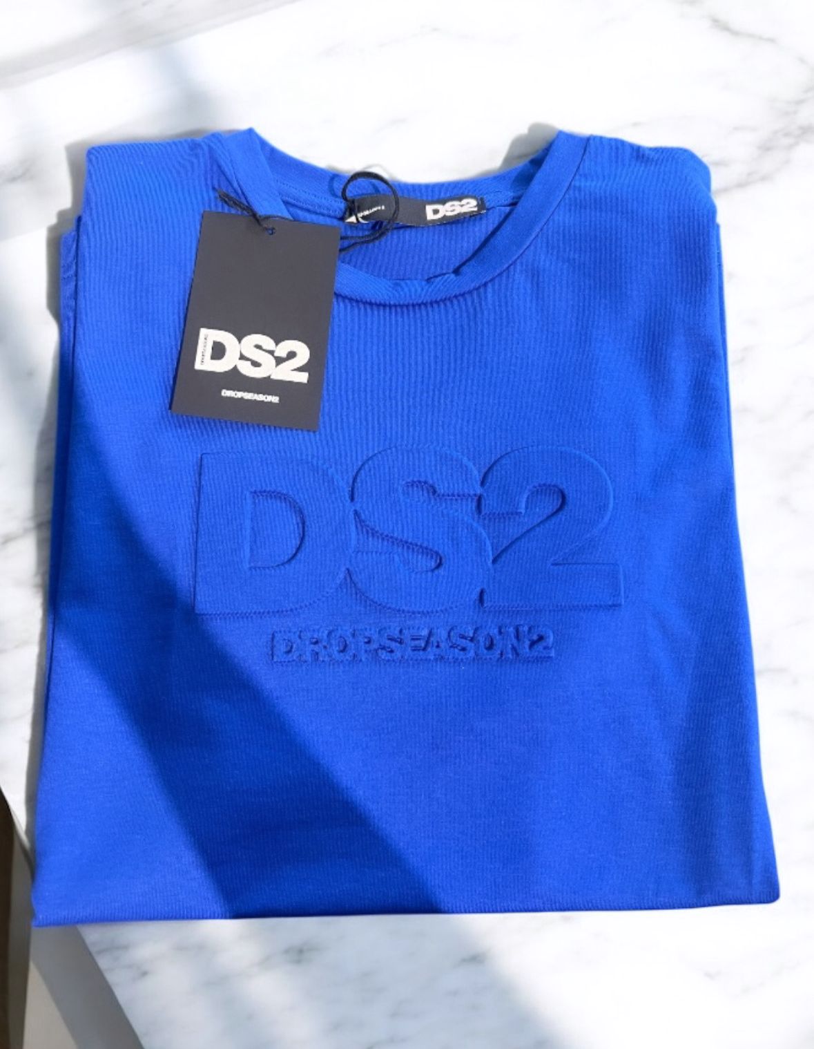 DS2 - Maglia Blu Rilievo | Christian Store